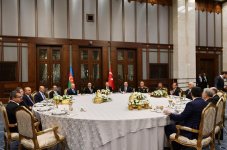 Rəcəb Tayyib Ərdoğanın adından Prezident İlham Əliyevin şərəfinə rəsmi nahar verilib (FOTO)