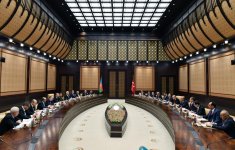Azərbaycan-Türkiyə Yüksək Səviyyəli Strateji Əməkdaşlıq Şurasının VII iclası keçirilib (FOTO) (YENİLƏNİB)