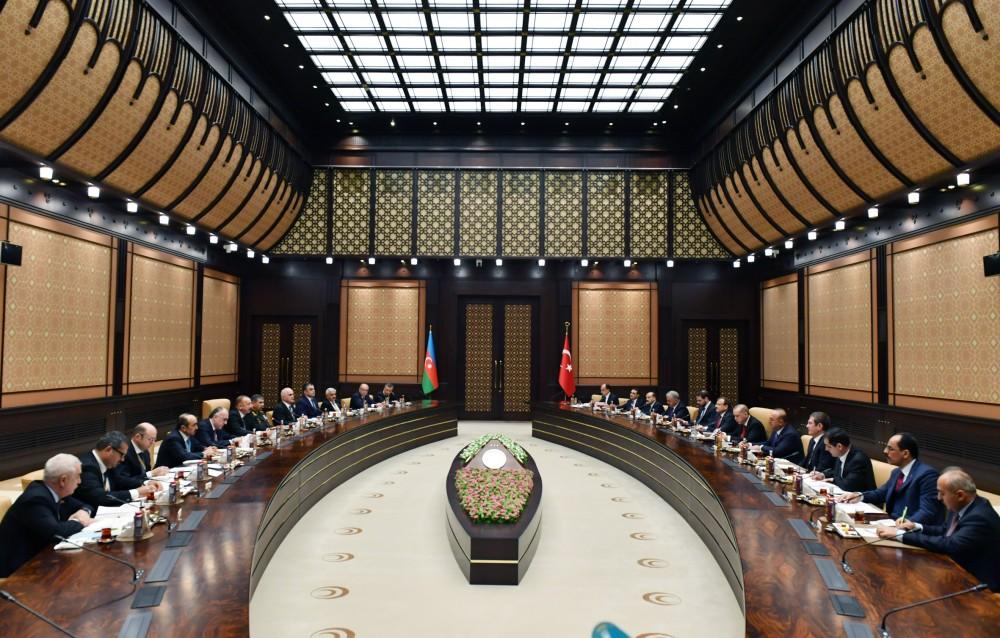 Azərbaycan-Türkiyə Yüksək Səviyyəli Strateji Əməkdaşlıq Şurasının VII iclası keçirilib (FOTO) (YENİLƏNİB)