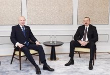 Prezident İlham Əliyevin Böyük Britaniyaya səfəri başlayıb (FOTO)