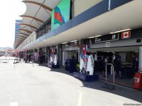 Bakıda Formula 1 bolidlərinin son hazırlıqları (FOTO)