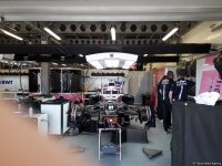 Bakıda Formula 1 bolidlərinin son hazırlıqları (FOTO)
