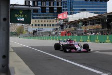 Bakıda Formula 1 yarışları başladı (FOTO)