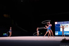 Azərbaycan gimnastları halqa ilə hərəkətlərdə Dünya Kubokunun final mərhələsinə çıxıblar (FOTO)