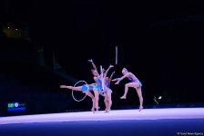 Azərbaycan gimnastları halqa ilə hərəkətlərdə Dünya Kubokunun final mərhələsinə çıxıblar (FOTO)