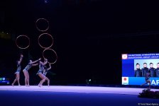 Azərbaycan gimnastları halqa ilə hərəkətlərdə Dünya Kubokunun final mərhələsinə çıxıblar (FOTO)