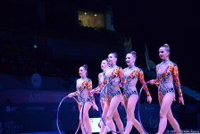 Azərbaycan gimnastları halqa ilə hərəkətlərdə Dünya Kubokunun final mərhələsinə çıxıblar (FOTO)