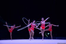 Azərbaycan gimnastları halqa ilə hərəkətlərdə Dünya Kubokunun final mərhələsinə çıxıblar (FOTO)
