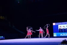 Azərbaycan gimnastları halqa ilə hərəkətlərdə Dünya Kubokunun final mərhələsinə çıxıblar (FOTO)