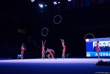 Azərbaycan gimnastları halqa ilə hərəkətlərdə Dünya Kubokunun final mərhələsinə çıxıblar (FOTO)