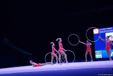 Azərbaycan gimnastları halqa ilə hərəkətlərdə Dünya Kubokunun final mərhələsinə çıxıblar (FOTO)