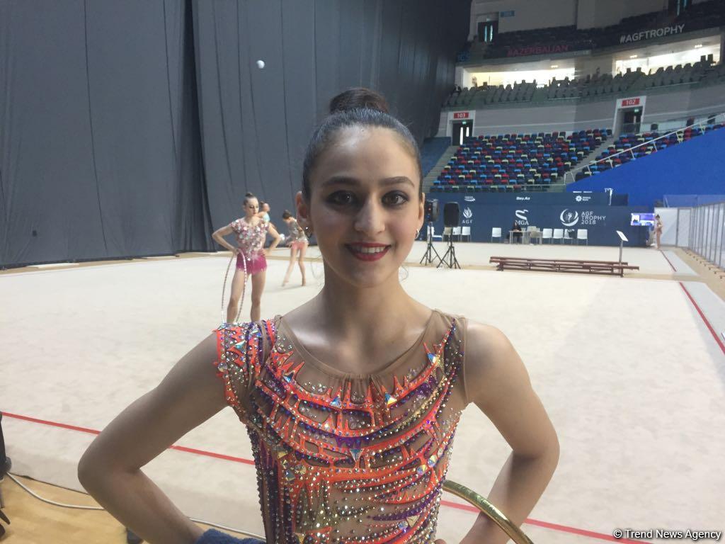 Gürcüstanlı gimnast: Bakıda çıxış etmək zövq verir