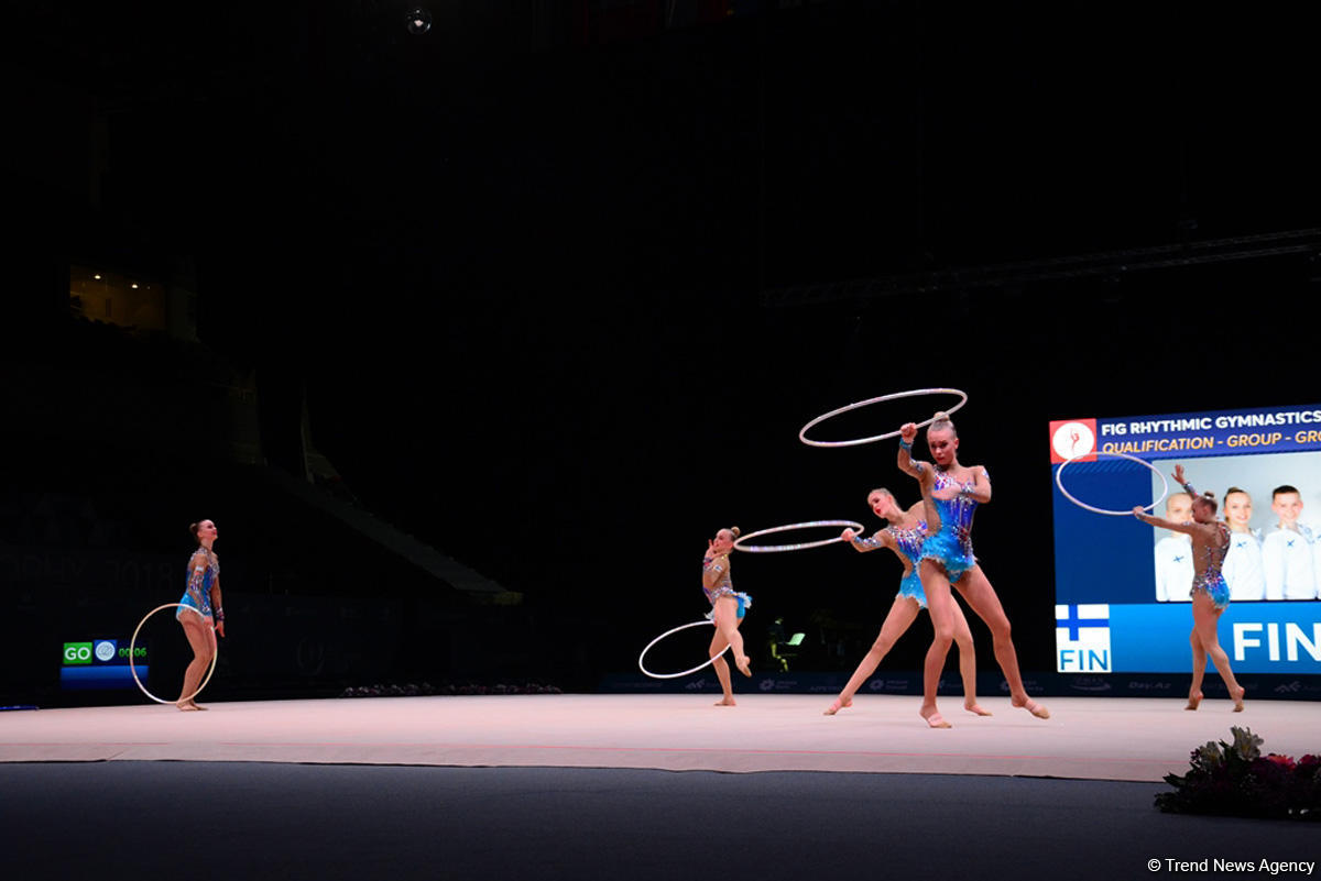 Azərbaycan gimnastları halqa ilə hərəkətlərdə Dünya Kubokunun final mərhələsinə çıxıblar (FOTO)