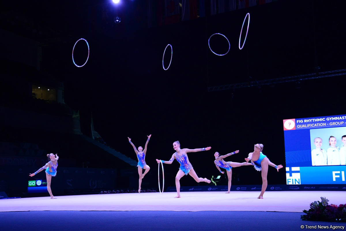 Azərbaycan gimnastları halqa ilə hərəkətlərdə Dünya Kubokunun final mərhələsinə çıxıblar (FOTO)