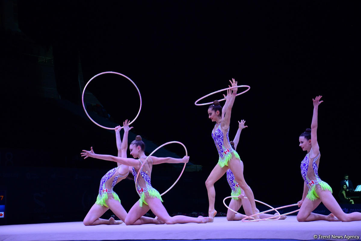 Azərbaycan gimnastları halqa ilə hərəkətlərdə Dünya Kubokunun final mərhələsinə çıxıblar (FOTO)
