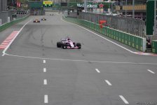 Bakıda Formula 1 pilotlarının sərbəst yürüşü başa çatdı (YENİLƏNİB) (FOTO)