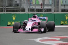 Bakıda Formula 1 pilotlarının sərbəst yürüşü başa çatdı (YENİLƏNİB) (FOTO)
