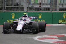 Bakıda Formula 1 pilotlarının sərbəst yürüşü başa çatdı (YENİLƏNİB) (FOTO)