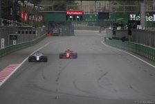 Bakıda Formula 1 pilotlarının sərbəst yürüşü başa çatdı (YENİLƏNİB) (FOTO)