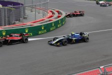Bakıda Formula 2-nin birinci əsas yarışı başa çatıb (FOTO)