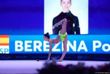 Bakıda bədii gimnastika üzrə Dünya Kubokunda ikinci yarış günü başladı (FOTO)