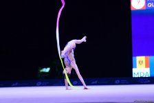 Bakıda bədii gimnastika üzrə Dünya Kubokunda ikinci yarış günü başladı (FOTO)