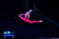 Bakıda bədii gimnastika üzrə Dünya Kubokunda ikinci yarış günü başladı (FOTO)