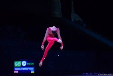 Bakıda bədii gimnastika üzrə Dünya Kubokunda ikinci yarış günü başladı (FOTO)