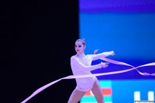 Bakıda bədii gimnastika üzrə Dünya Kubokunda ikinci yarış günü başladı (FOTO)