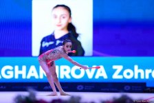 Bakıda bədii gimnastika üzrə Dünya Kubokunda ikinci yarış günü başladı (FOTO)