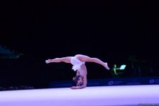 Bakıda bədii gimnastika üzrə Dünya Kubokunda ikinci yarış günü başladı (FOTO)
