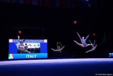 Bakıda bədii gimnastika üzrə Dünya Kubokunda ikinci yarış günü başladı (FOTO)