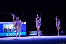 Bakıda bədii gimnastika üzrə Dünya Kubokunda ikinci yarış günü başladı (FOTO)