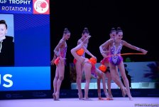 Bakıda bədii gimnastika üzrə Dünya Kubokunda ikinci yarış günü başladı (FOTO)