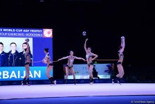 Bakıda bədii gimnastika üzrə Dünya Kubokunda ikinci yarış günü başladı (FOTO)