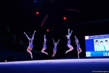 Bakıda bədii gimnastika üzrə Dünya Kubokunda ikinci yarış günü başladı (FOTO)