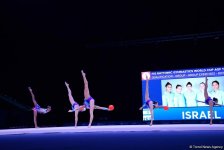 Bakıda bədii gimnastika üzrə Dünya Kubokunda ikinci yarış günü başladı (FOTO)