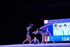 Bakıda bədii gimnastika üzrə Dünya Kubokunda ikinci yarış günü başladı (FOTO)