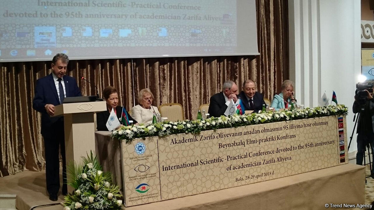 Bakıda akademik Zərifə Əliyevanın anadan olmasının 95-ci illiyinə həsr edilən beynəlxalq elmi konfrans keçirilib (FOTO)