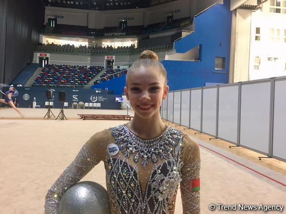 Belarus gimnastı: Azərbaycan gimnastlarının məşqləri üçün əla şərait var