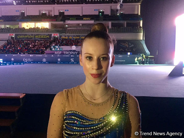 Sloveniyalı qimnast: Azərbaycan Gimnastika Federasiyası gimnastika yarışlarını əla təşkil edir