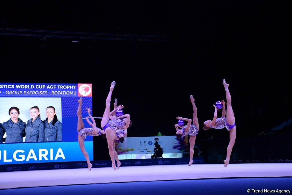 Bakıda bədii gimnastika üzrə Dünya Kubokunda ikinci yarış günü başladı (FOTO)