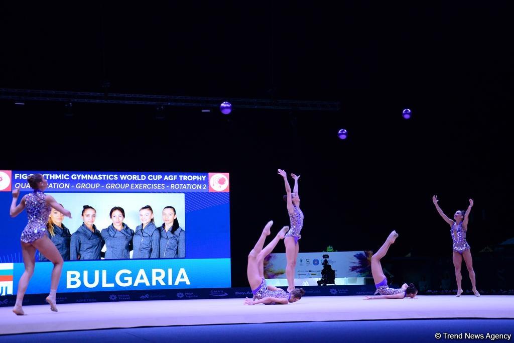 Bakıda bədii gimnastika üzrə Dünya Kubokunda ikinci yarış günü başladı (FOTO)