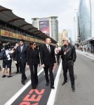 Prezident İlham Əliyev və birinci xanım Mehriban Əliyeva Formula 1 Azərbaycan Qran-Prisinin əsas yarışına baxıblar (YENİLƏNİB) (FOTO)