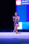 Bakıda bədii gimnastika üzrə Dünya Kubokunun üçüncü yarış günündə ən gözəl məqamlar (FOTO)