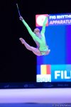 Bakıda bədii gimnastika üzrə Dünya Kubokunun üçüncü yarış günündə ən gözəl məqamlar (FOTO)