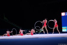 Azərbaycanın gimnastika yığması Dünya Kubokunda üçüncü oldu (FOTO) (YENİLƏNİB)
