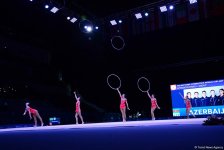 Azərbaycanın gimnastika yığması Dünya Kubokunda üçüncü oldu (FOTO) (YENİLƏNİB)