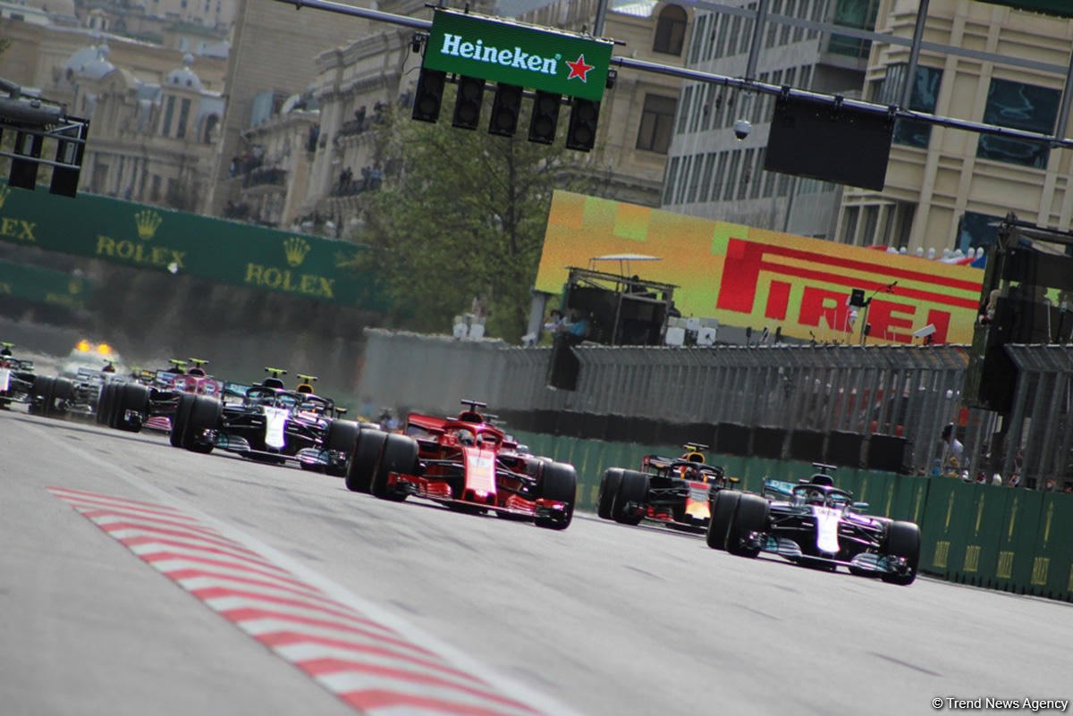 Formula 1 Azərbaycan Qran Prisinin qalibi "Mercedes" pilotu Lyuis Hemilton oldu - NƏTİCƏLƏR (YENİLƏNİB) (FOTO)