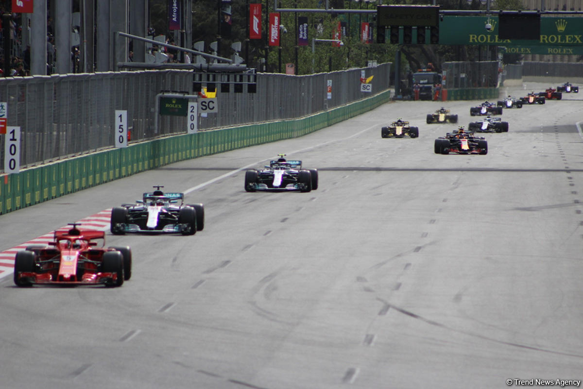 Formula 1 Azərbaycan Qran Prisinin qalibi "Mercedes" pilotu Lyuis Hemilton oldu - NƏTİCƏLƏR (YENİLƏNİB) (FOTO)
